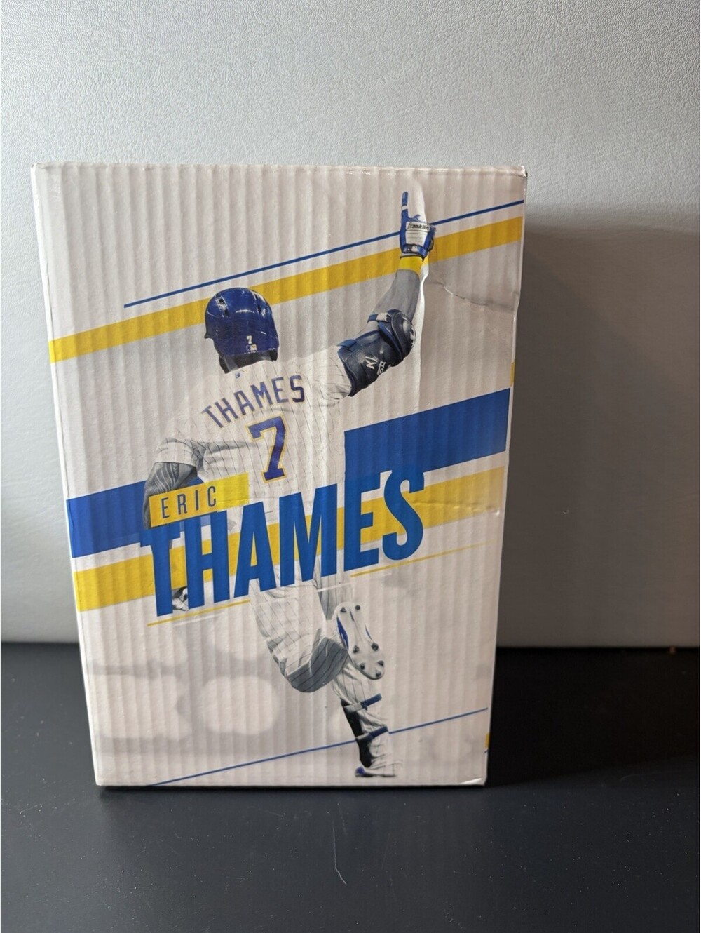Milwaukee Brewers Eric Thames 2018 Bobblehead MLB Baseball Giveaway NEW